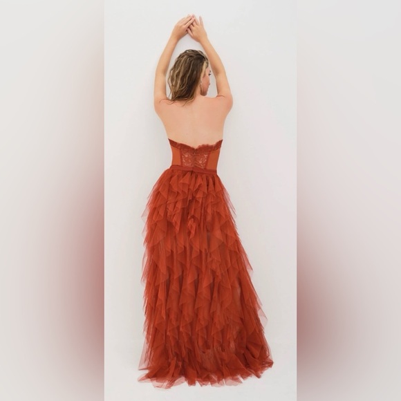 NWT For Love & Lemons Bustier Gown Size XS Prom Dress - Picture 6 of 6